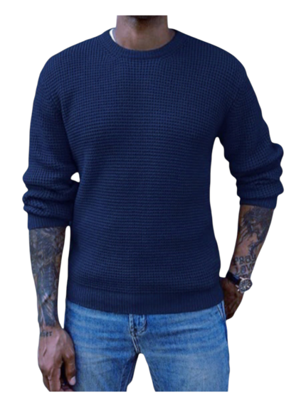 Springfield Premium Woolen Sweater (Dark Blue)